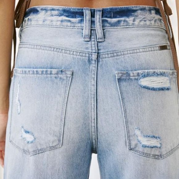 Friday Night Fling Ultra High Rise 90s Flare Jeans - Picture 6 of 6